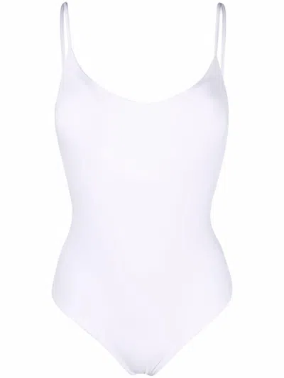 Fisico Cristina Ferrari V-back Swimsuit In White
