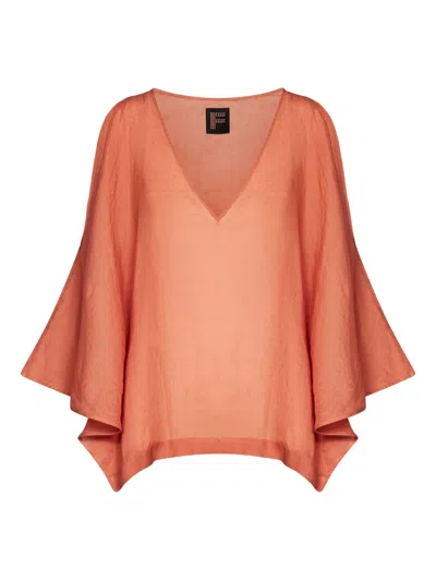 FISICO CRISTINA FERRARI V-NECK BLOUSE