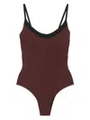 Fisico Cristina Ferrari Underwire-cup Swimsuit In Brown