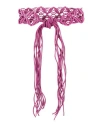 Fisico Woman Belt Magenta Size Onesize Polyamide, Elastane