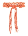 Fisico Woman Belt Orange Size Onesize Polyamide, Elastane In Orange