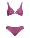 Fisico Woman Bikini Mauve Size Xl Polyamide, Elastane In Purple