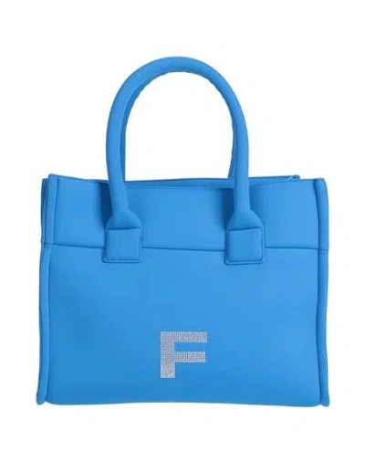 Fisico Cristina Ferrari Fisico Woman Handbag Blue Size - Polyester, Polyamide In Blue