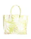 Fisico Cristina Ferrari Fisico Woman Handbag Light Green Size - Cotton