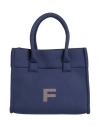 Fisico Cristina Ferrari Fisico Woman Handbag Midnight Blue Size - Polyester, Polyamide