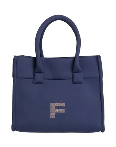 Fisico Cristina Ferrari Fisico Woman Handbag Midnight Blue Size - Polyester, Polyamide