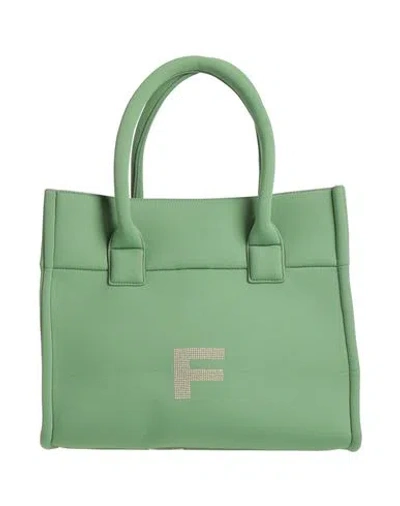 Fisico Cristina Ferrari Fisico Woman Handbag Military Green Size - Polyester, Polyamide In Green