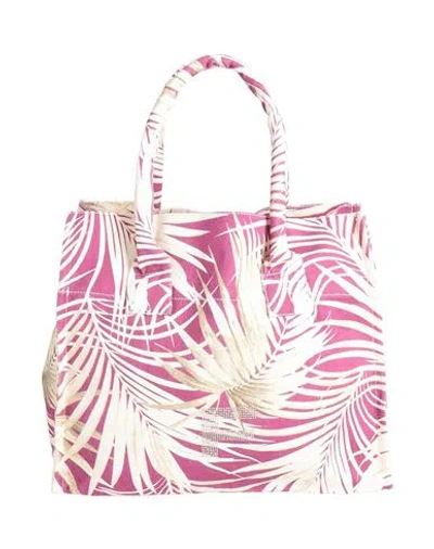 Fisico Woman Handbag Plum Size - Cotton In Purple