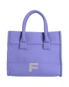 Fisico Cristina Ferrari Fisico Woman Handbag Purple Size - Polyester, Polyamide In Purple