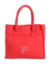 Fisico Cristina Ferrari Fisico Woman Handbag Tomato Red Size - Polyester, Polyamide