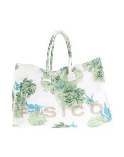 Fisico Woman Handbag White Size - Cotton