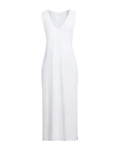 Fisico Cristina Ferrari Fisico Woman Maxi Dress White Size L Polyamide, Elastane