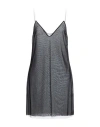 Fisico Cristina Ferrari Fisico Woman Mini Dress Black Size M Polyamide, Elastane In Black