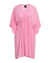 Fisico Cristina Ferrari Fisico Woman Mini Dress Pink Size Xl Viscose