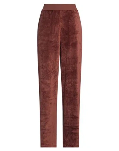 Fisico Cristina Ferrari Fisico Woman Pants Brown Size L Viscose, Polyester