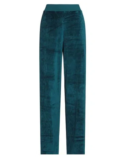 Fisico Cristina Ferrari Fisico Woman Pants Deep Teal Size L Viscose, Polyester In Green