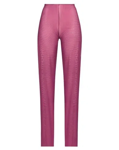 Fisico Cristina Ferrari Fisico Woman Pants Garnet Size L Polyamide, Elastane In Red