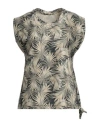 Fisico Cristina Ferrari Fisico Woman T-shirt Dark Green Size S Polyamide, Polyester, Elastane In Green