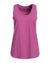Fisico Cristina Ferrari Fisico Woman Tank Top Mauve Size L Polyamide, Elastane In Purple