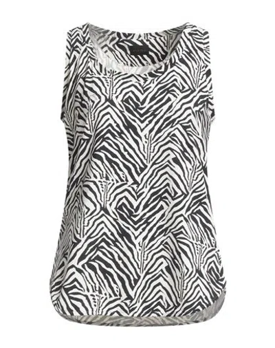 Fisico Cristina Ferrari Fisico Woman Tank Top White Size M Polyamide, Elastane