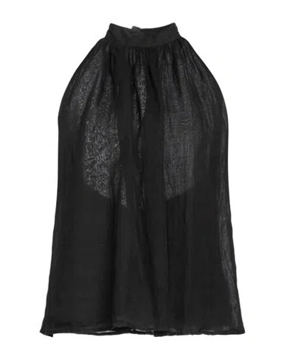 Fisico Cristina Ferrari Fisico Woman Top Black Size S Ramie