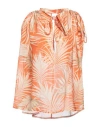 Fisico Cristina Ferrari Fisico Woman Top Orange Size M Viscose, Silk