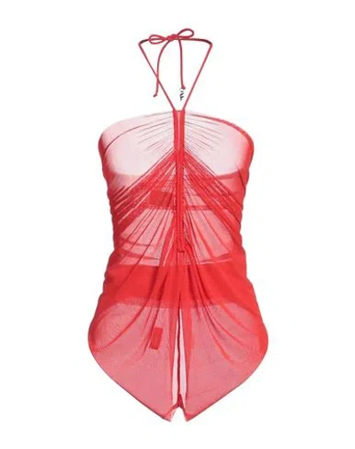 Fisico Cristina Ferrari Fisico Woman Top Red Size M Polyamide, Elastane
