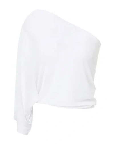 Fisico Cristina Ferrari Fisico Woman Top White Size M Polyamide, Elastane