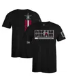Fisll Men's And Women's  X Black History Collection Black Miami Heat T-shirt In Black