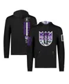 FISLL MEN'S AND WOMEN'S FISLL X BLACK HISTORY COLLECTION BLACK SACRAMENTO KINGS PULLOVER HOODIE