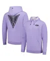 Fisll Men's And Women's Violet Golden State Valkyries Fleece Pullover Hoodie In Violet