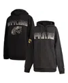 FISLL MEN"S BLACK FLORIDA A M RATTLERS PUFF PRINT SLICED PULLOVER HOODIE