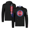 FISLL UNISEX FISLL X BLACK HISTORY COLLECTION  BLACK DETROIT PISTONS PULLOVER HOODIE