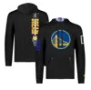 FISLL UNISEX FISLL X BLACK HISTORY COLLECTION  BLACK GOLDEN STATE WARRIORS PULLOVER HOODIE