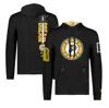 FISLL UNISEX FISLL X BLACK HISTORY COLLECTION  BLACK INDIANA PACERS PULLOVER HOODIE