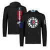 FISLL UNISEX FISLL X BLACK HISTORY COLLECTION  BLACK LA CLIPPERS PULLOVER HOODIE