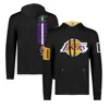 FISLL UNISEX FISLL X BLACK HISTORY COLLECTION  BLACK LOS ANGELES LAKERS PULLOVER HOODIE