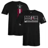 FISLL UNISEX FISLL X BLACK HISTORY COLLECTION  BLACK MIAMI HEAT T-SHIRT