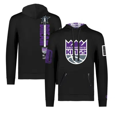 Fisll Unisex  X Black History Collection  Black Sacramento Kings Pullover Hoodie