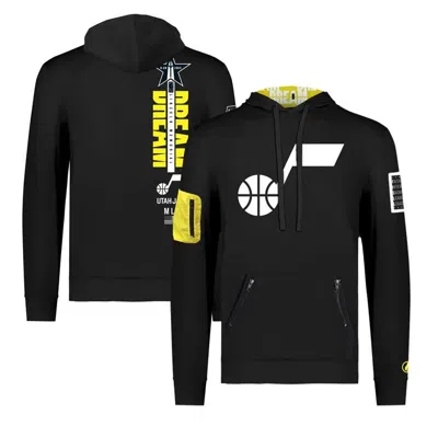 Fisll Unisex  X Black History Collection  Black Utah Jazz Pullover Hoodie
