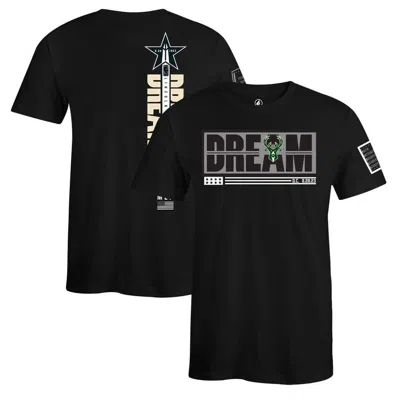 Fisll Unisex  X Black History Collection  Green Milwaukee Bucks T-shirt