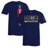 FISLL UNISEX FISLL X BLACK HISTORY COLLECTION  NAVY WASHINGTON WIZARDS T-SHIRT
