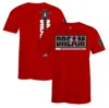 FISLL UNISEX FISLL X BLACK HISTORY COLLECTION  RED CHICAGO BULLS T-SHIRT