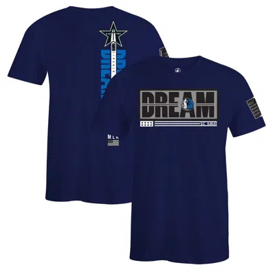 Fisll Unisex  X Black History Collection  Royal Dallas Mavericks T-shirt