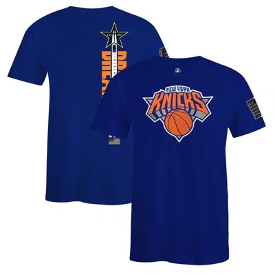 Fisll Unisex  X Black History Collection  Royal New York Knicks T-shirt