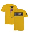 Fisll X Black History Collection Men's And Women's Gold Los Angeles Lakers T-shirt In Gold