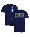 Fisll X Black History Men's And Women's Collection Royal Dallas Mavericks T-shirt In Royal