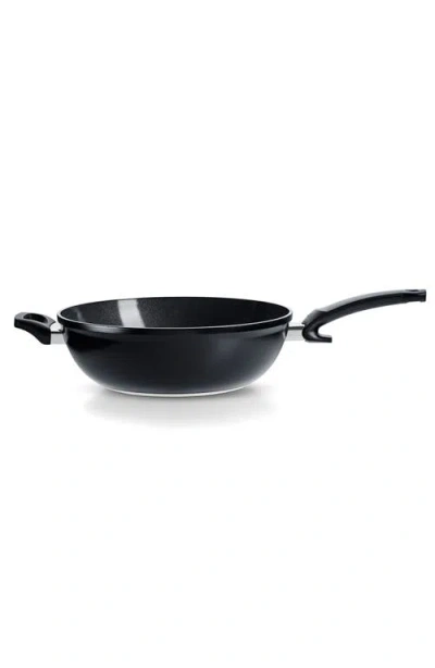 Fissler Ceratal® Ceramic Non-stick Wok 12.6" With Helper Handle In Black