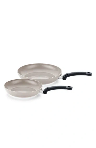 Fissler Ceratal Classic 2-piece The Healthy Frying Pan Set In Grey