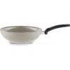 Fissler Ceratal Ceramic Non-stick Wok In Warm Grey